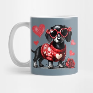 Ready For Love Dachshund Mug